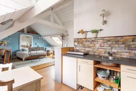 Habitación en casa particular Grande Equipee Dans Maison Bauloise Proche Kitch Sde Wc Lit 160 La Baule-Escoublac